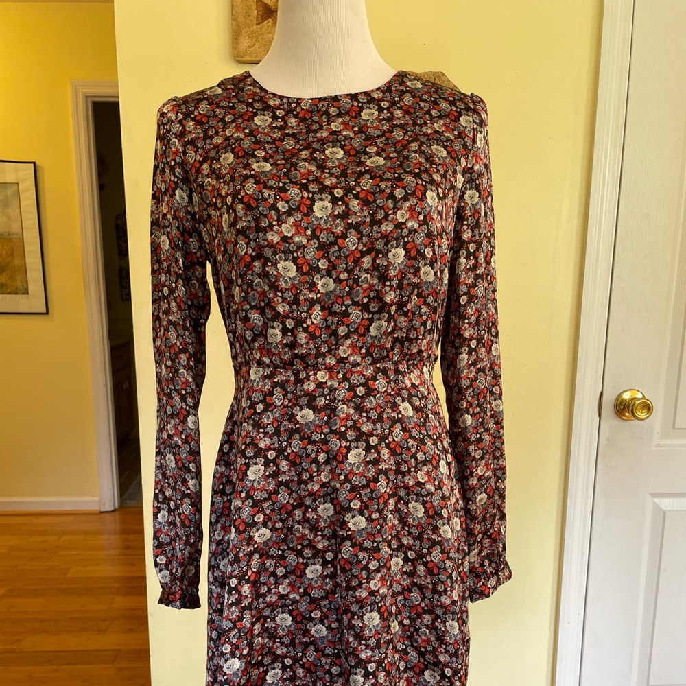 Forever21 Contemporary long sleeve floral dress